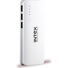 Deals, Discounts & Offers on Power Banks - Intex IT-PB11K 11000 mAh Power Bank  (White, Lithium-ion)