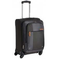Deals, Discounts & Offers on Accessories - American Tourister Hugo Polyester 55cms Grey Softsided Carry-On