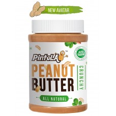 Deals, Discounts & Offers on Grocery & Gourmet Foods - Pintola All Natural Crunchy Peanut Butter, 1kg (Unsweetened)