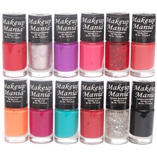 Deals, Discounts & Offers on Health & Personal Care - Makeup Mania Nail Polish Set of 12 Pcs
