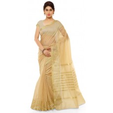 Deals, Discounts & Offers on Women Clothing - RANGOON Printed Fashion Cotton Saree  (Beige)