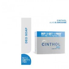 Deals, Discounts & Offers on Health & Personal Care - Cinthol Deo Soap 125gmx3 + 75gm Free