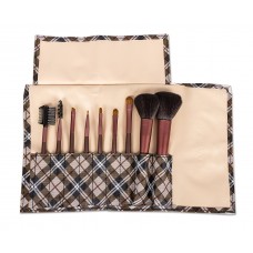 Deals, Discounts & Offers on Personal Care Appliances - Puna Store® 9 Piece Makeup Brush Set (Brown)