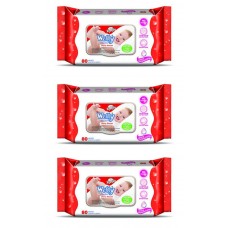 Deals, Discounts & Offers on Baby Care - Wetty Premium Wet Wipes - Cherry Blossom 