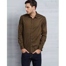 Deals, Discounts & Offers on Men Clothing - Metronaut Men Solid Casual Green Shirt