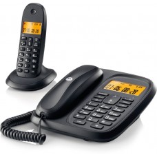 Deals, Discounts & Offers on Home & Kitchen - Motorola Black Cordless And Corded Phone
