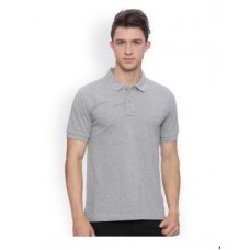 Deals, Discounts & Offers on Men Clothing - SquareFeet Grey Polo T-shirt