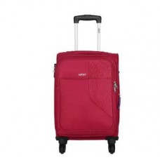 Deals, Discounts & Offers on Accessories - Safari Large Red Fabric 4 Wheels Trolley