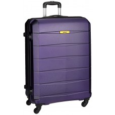 Deals, Discounts & Offers on Accessories - Safari Polycarbonate 77 cms Purple Hard Sided Suitcase 