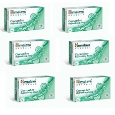 Deals, Discounts & Offers on Personal Care Appliances - Himalaya Herbals Cucumber and Coconut Soap, 125g (Pack of 6)