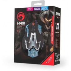 Deals, Discounts & Offers on Entertainment - MARVO M418 Wired Optical Gaming Mouse(USB, Black)