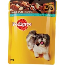 Deals, Discounts & Offers on Food and Health - Pedigree Chunks Chicken, Liver 80 g Wet Dog Food