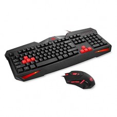 Deals, Discounts & Offers on  - Redragon S101 VAJRA USB Gaming Keyboard, CENTROPHORUS USB Gaming Mouse, Keyboard Set