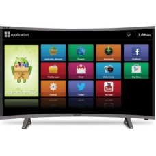 Deals, Discounts & Offers on Entertainment - Mitashi 97.79cm (38.5 inch) HD Ready Curved LED Smart TV(MiCE039v30 HS)