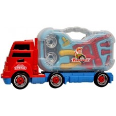 Deals, Discounts & Offers on Toys & Games - Sunshine Gifting Truck Series Tool Box Toy with Briefcase, Projector in the Truck