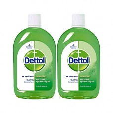 Deals, Discounts & Offers on Personal Care Appliances -  Dettol Disinfectant Multi-Purpose Liquid Lime Fresh- 500 ml(Pack of 2)