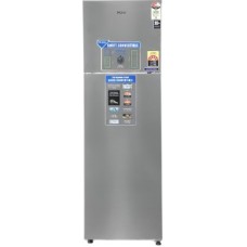 Deals, Discounts & Offers on Home Appliances - Haier 276 L Frost Free Double Door Top Mount 3 Star Refrigerator(Shiny Steel, HEF-27TSS)