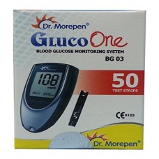 Deals, Discounts & Offers on Personal Care Appliances -  Dr Morepen Bg-03 Blood Glucose Test Strips, 50 Strips (Black/White)