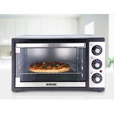 Deals, Discounts & Offers on Home & Kitchen - Borosil Prima 19 Liter 1300 Watt Convection Oven Toaster Griller (OTG), Shiny Silver Body