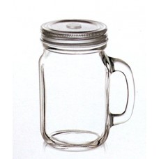Deals, Discounts & Offers on Home & Kitchen -  Treo By Milton Glass Mason Jar, 470ml, Transparent(set of 2)