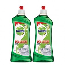 Deals, Discounts & Offers on Personal Care Appliances - Dettol Kitchen Dish and Slab Gel Lime Splash - 750ml (Pack of 2)