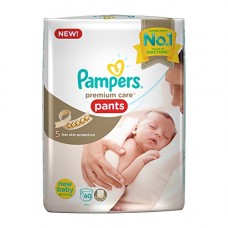 Deals, Discounts & Offers on  - Pampers Premium Care Pants New Born (60 Count)