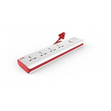 Deals, Discounts & Offers on  -  GM 3060- E-Book 4+1 Spike Guard(with Master Switch, Indicator, Safety Shutter, International Sockets )