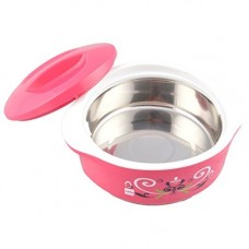 Deals, Discounts & Offers on Home & Kitchen - Cello Hot Treat Insulated Food Server, Set of 3, Pink