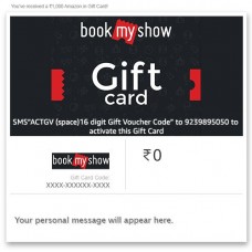 Deals, Discounts & Offers on  - Flat 10% off on BookMyShow Digital Voucher at checkout