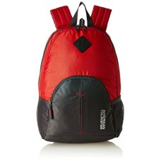 Deals, Discounts & Offers on  - American Tourister 20 Ltrs Red Casual Backpack (AMT HOOP BACKPACK-RED)