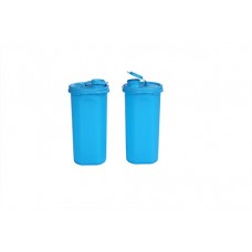 Deals, Discounts & Offers on Home & Kitchen - Signoraware Kids Fridge Bottle Set, 650ml, Set of 2, Turkish Blue