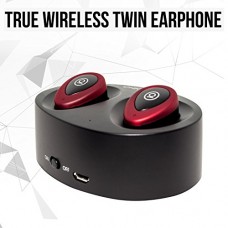 Deals, Discounts & Offers on  -  CHKOKKO RESONANCE Twins True Wireless Bluetooth Earphones With Mic (Red)