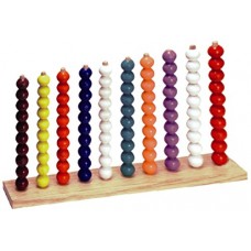 Deals, Discounts & Offers on  - Kinder Creative Count Me with Beads 1 to 100, Brown