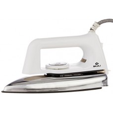 Deals, Discounts & Offers on Home & Kitchen -  Bajaj Popular Plus 750-Watt Dry Iron (White)