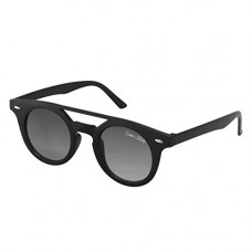 Deals, Discounts & Offers on  - Silver Kartz Retro Black Double Gradient Round Sunglasses (wy187)