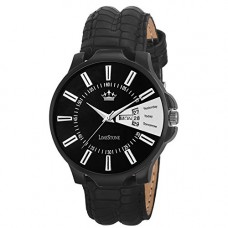 Deals, Discounts & Offers on  -  Limestone Finity Series with Day & Date Analogue Black Dial Boys And Mens Watch-LS2655
