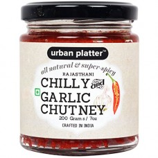 Deals, Discounts & Offers on  - Urban Platter Rajasthani Chilly & Garlic Chutney, 200g