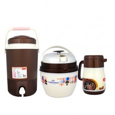 Deals, Discounts & Offers on Home & Kitchen - Princeware Summer Combo (Ice Berg+Ice Pail+Flask)
