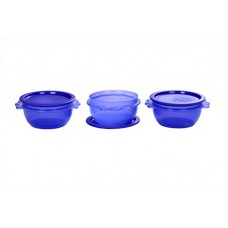 Deals, Discounts & Offers on Home & Kitchen - Signoraware Three Star Small Bowl Set, 500ml, Set of 3, Deep Violet
