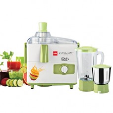 Deals, Discounts & Offers on  - Cello RIO + Juicer Mixer Grinder (2 Jars) 500W, Green White