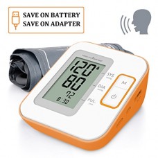 Deals, Discounts & Offers on Personal Care Appliances - Healthsense BP100 Heart Mate Classic Fully Automatic Digital Talking Blood Pressure Monitor (White/Orange)