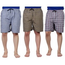 Deals, Discounts & Offers on Men - Zoldy Checkered Men's Boxer(Pack of 3)