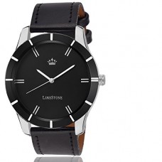 Deals, Discounts & Offers on  - LimeStone Analogue Black Dial Round Casual Men's Watch - LS2608+063