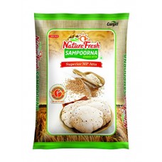 Deals, Discounts & Offers on Grocery & Gourmet Foods -  Nature Fresh Sampoorna Atta, 5kg