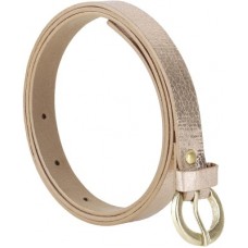 Deals, Discounts & Offers on  - Jainsons Women Casual Gold Artificial Leather Belt
