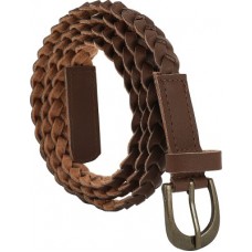 Deals, Discounts & Offers on  - Jainsons Women Casual Brown Texas Leatherite Belt