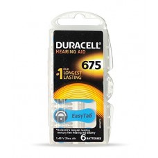 Deals, Discounts & Offers on Personal Care Appliances - Duracell Easytab Hearing Aid Batteries Size 675 - 6 Pieces