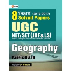 Deals, Discounts & Offers on  - UGC NET/SET (JRF & LS) Geography Papers II & III 8 Years Solved Papers (2010 - 2017) : Includes 34 Papers Fourth Edition(English, Paperback, GKP)
