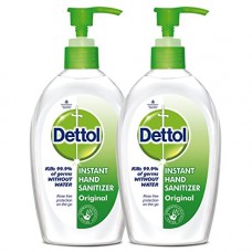 Deals, Discounts & Offers on Personal Care Appliances -  Dettol Original Instant Hand Sanitizer - 200 ml (Pack of 2)