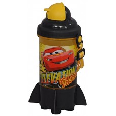 Deals, Discounts & Offers on Home & Kitchen - Disney Cars Plastic Sipper Bottle, 350ml, Yellow/Grey